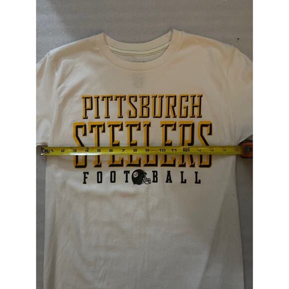 Reebok Pittsburgh Steelers Team Logo Tee M Boys Sportswear Casual Football NFL - Picture 5 of 7